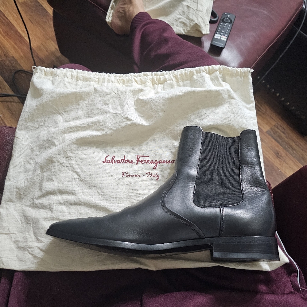 Salvatore ferragamo boots